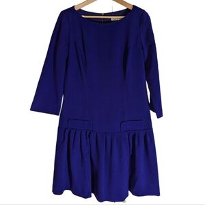 Royal blue cocktail dress